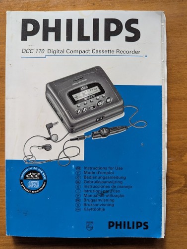 Manuale istruzioni philips dcc - manuale,